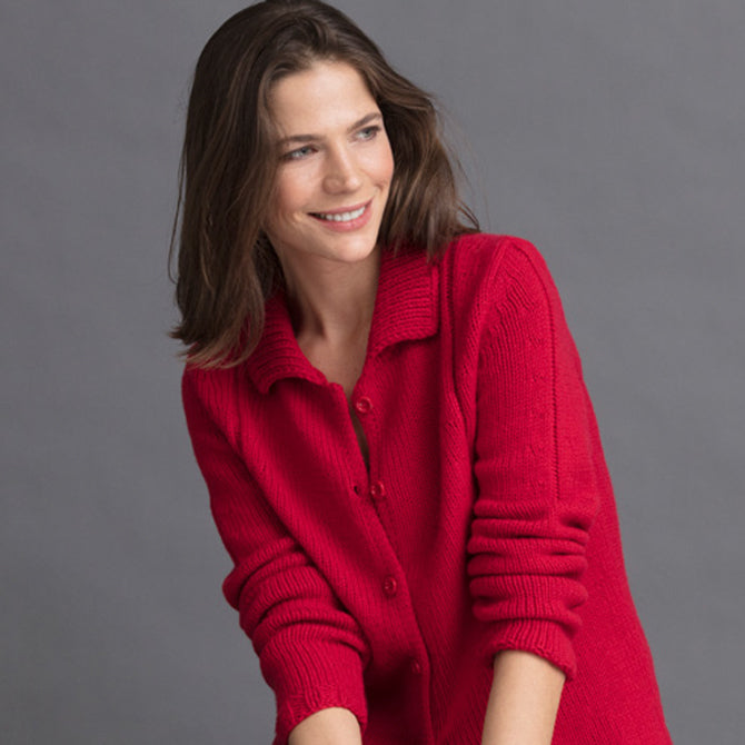 String Annie Cardigan Knitting Pattern