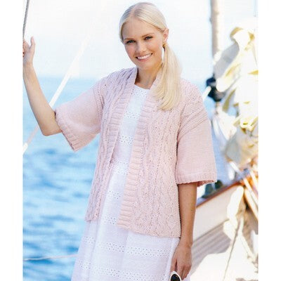 Sirdar 481 Cotton Rich Aran Knitting Pattern