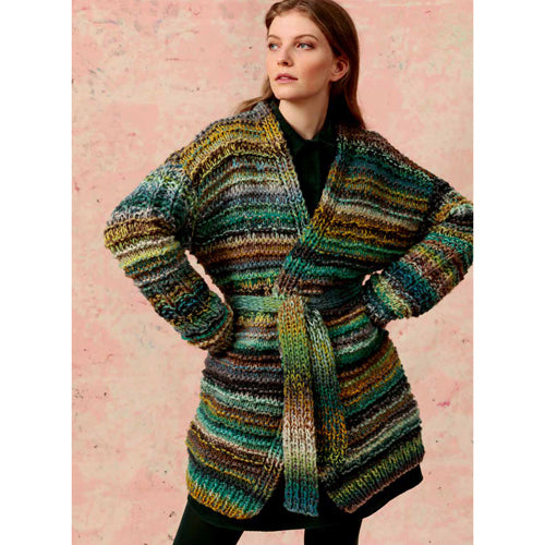 Lang PTO31-10 Jacket Coat Knitting Pattern