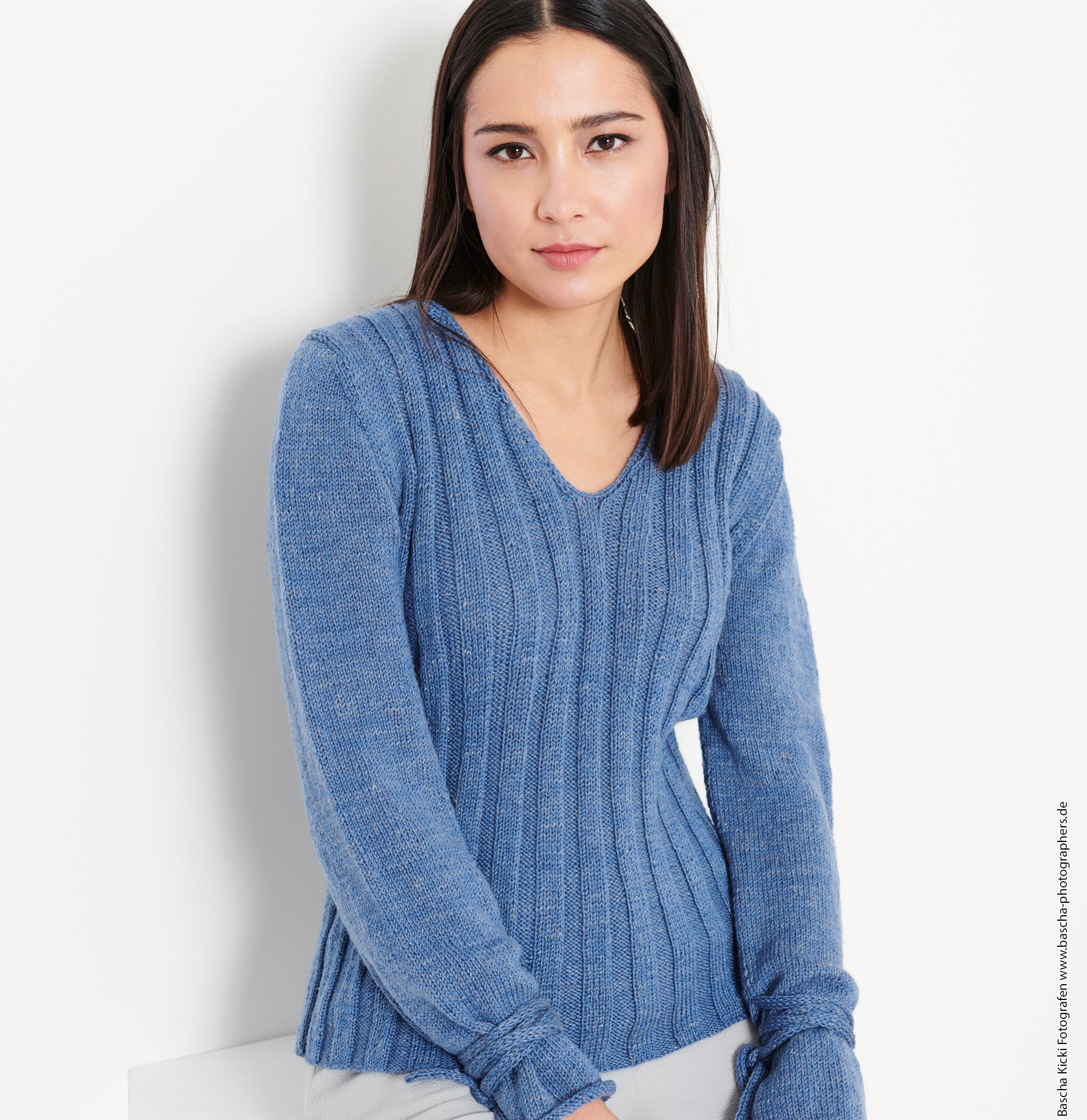 Lana Grossa 13 Pullover Jumper Knitting Pattern