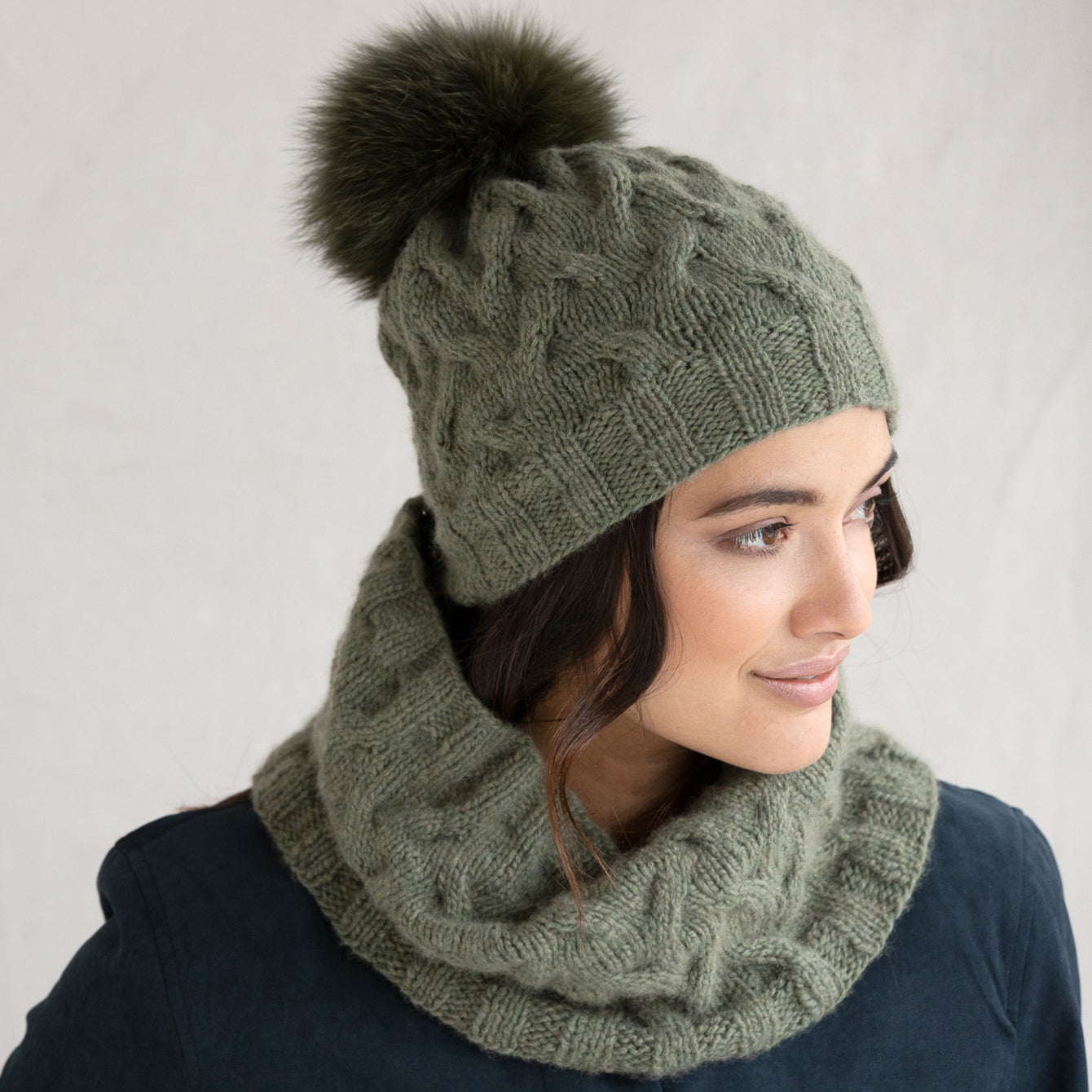 String Clara Cowl Hat Knitting Pattern