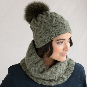 String Clara Cowl Hat Knitting Pattern