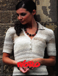 Noro Polo Shirt Top Knitting Pattern