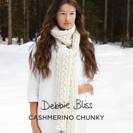 Debbie Bliss Cabled Scarf Knitting Pattern