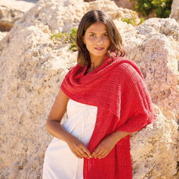 Rye Shawl Wrap Knitting Pattern