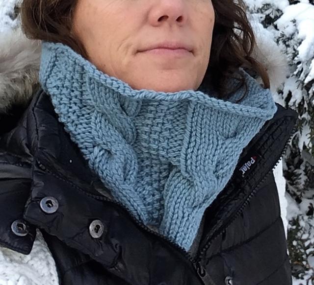 Cabled Sampler Cowl
