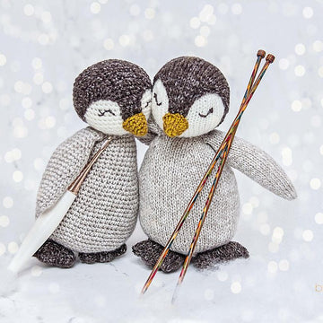 Penguin Knit Buddy & Bonus Newborn Outfit