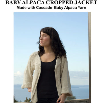 Cropped Jacket Knitting Pattern