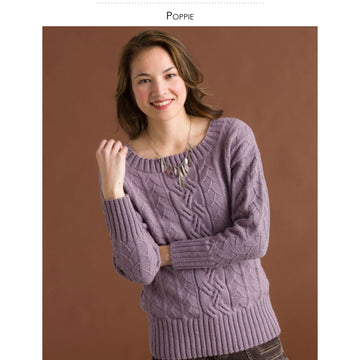Classic Elite Yarns Poppie Jumper Knitting Pattern