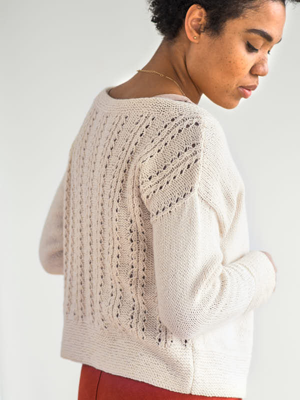 Neri Sweater Cardigan Knitting Pattern