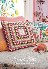 Debbie Bliss Simple Square Cushion Cover Crochet Pattern