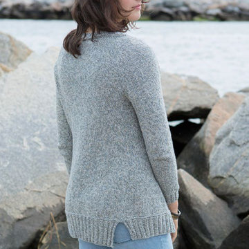 Bly Cardigan in Berroco Indigo PDF (Free)