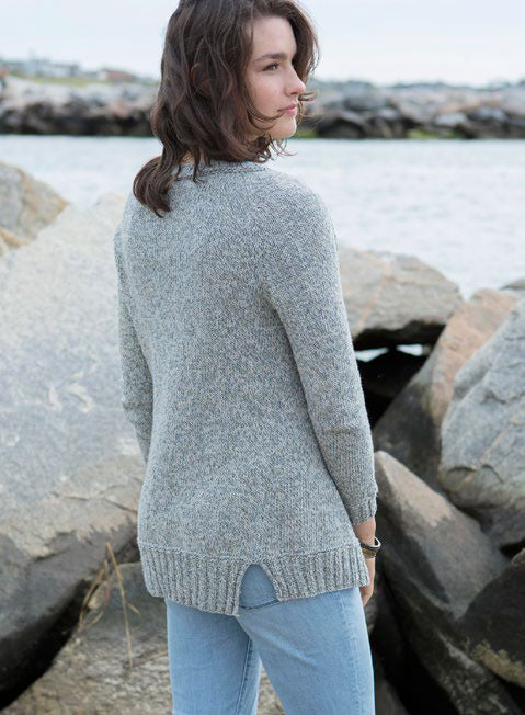 Bly Cardigan in Berroco Indigo PDF (Free)