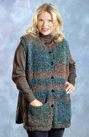 Vested Interest Waistcoat Knitting Pattern