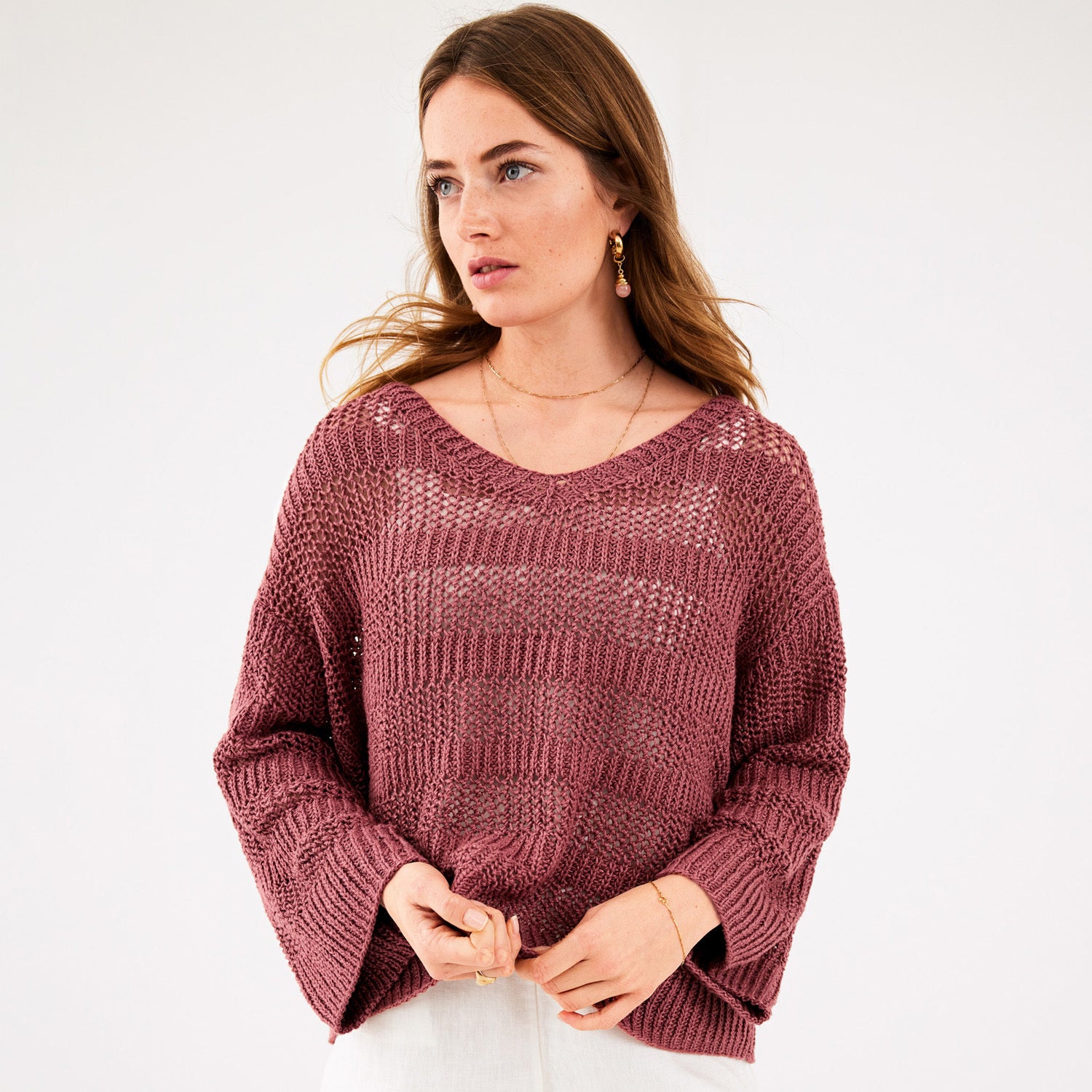 Lana Grossa 04 Pullover Jumper Knitting Pattern