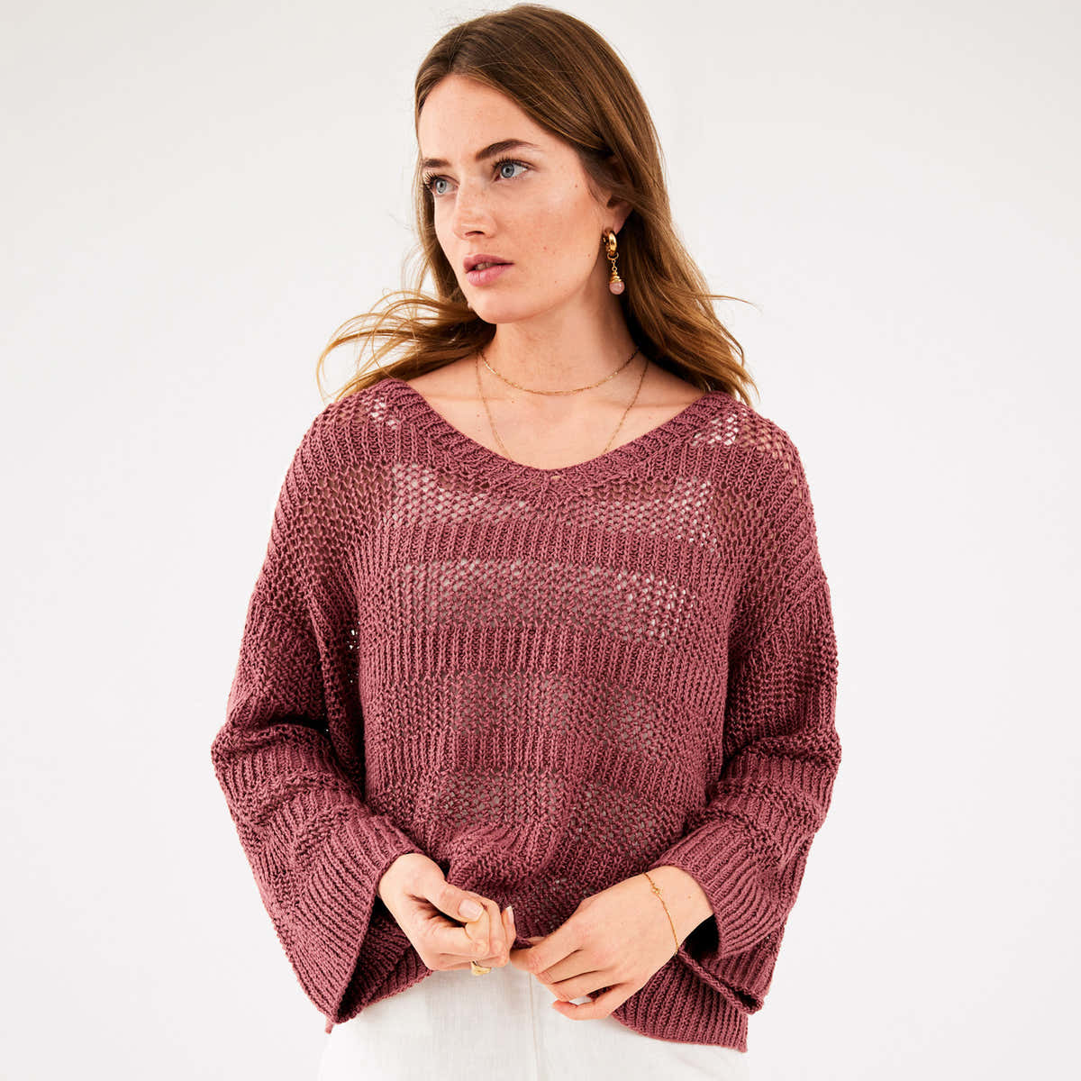 Lana Grossa 04 Pullover Jumper Knitting Pattern