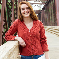 Valley Yarns WEBS DIR Collar Your Dreams Knitting Pattern