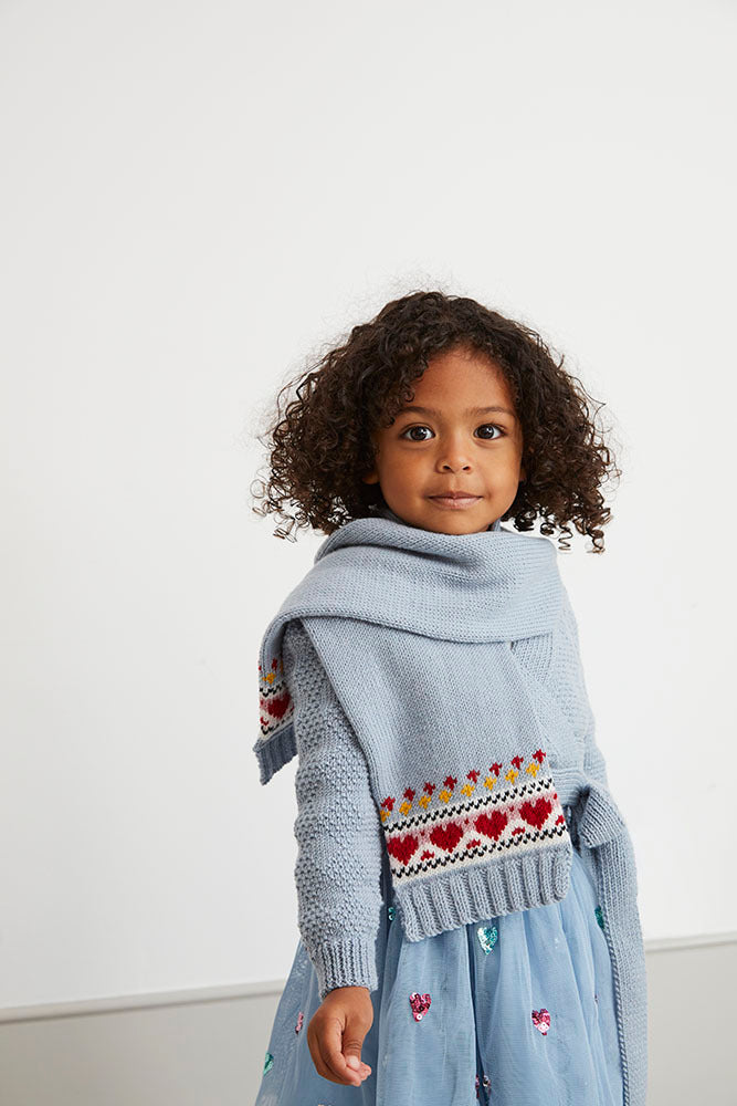 MillaMia Lilja Hat & Scarf Knitting Pattern