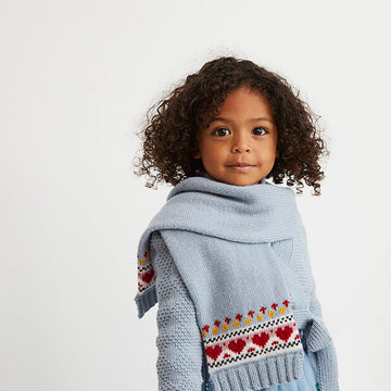 MillaMia Lilja Hat & Scarf Knitting Pattern