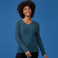 Tahki Yarns Greenleaf Pullover Knitting Pattern