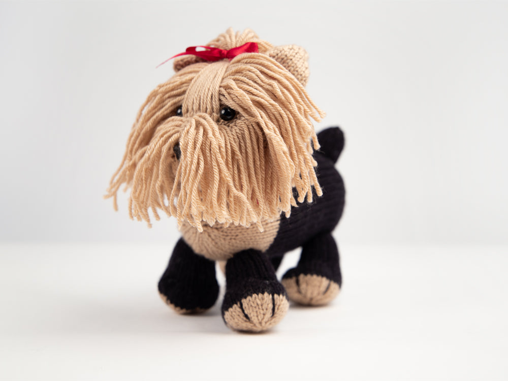 Deramores Coco the Yorkshire Terrier Toy Knitting Pattern