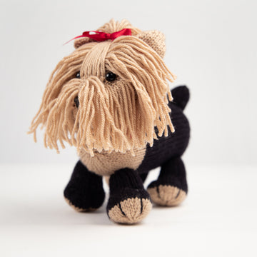 Deramores Coco the Yorkshire Terrier Toy Knitting Pattern