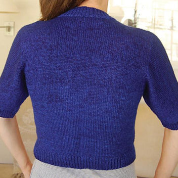 Lisbon Shrug to Knit