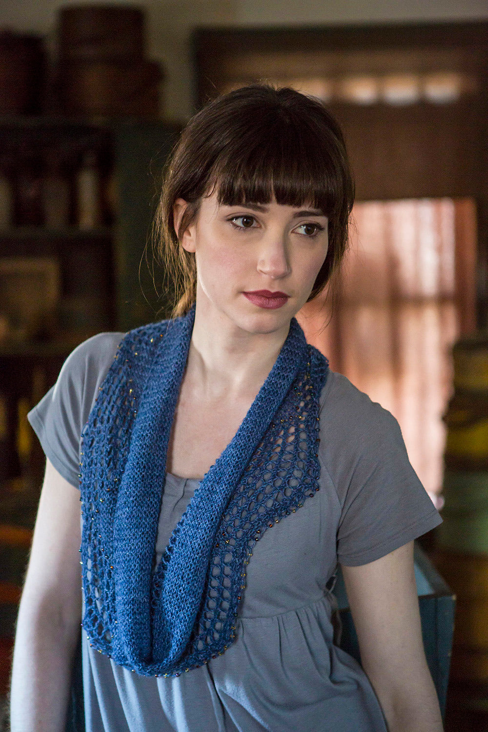 Nacre Cowl Knitting Pattern