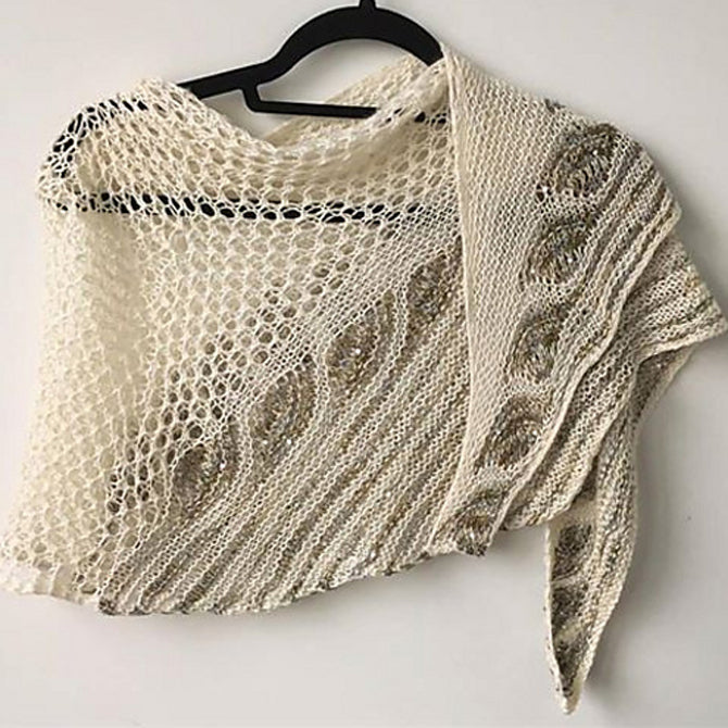 Artyarns Peacock Shawl Kit