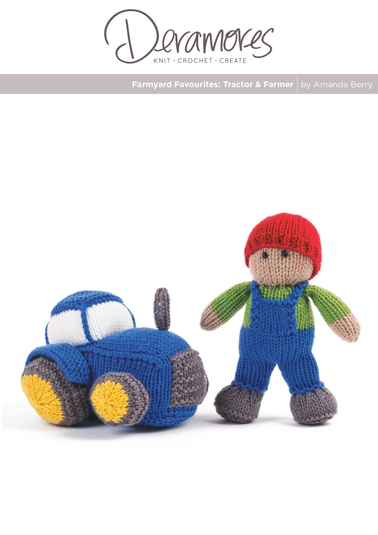Deramores Farmland Favourites Toy Knitting Pattern