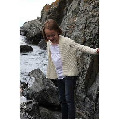 Coastal Kids Tiny Rocky Coast Cardigan Knitting Pattern