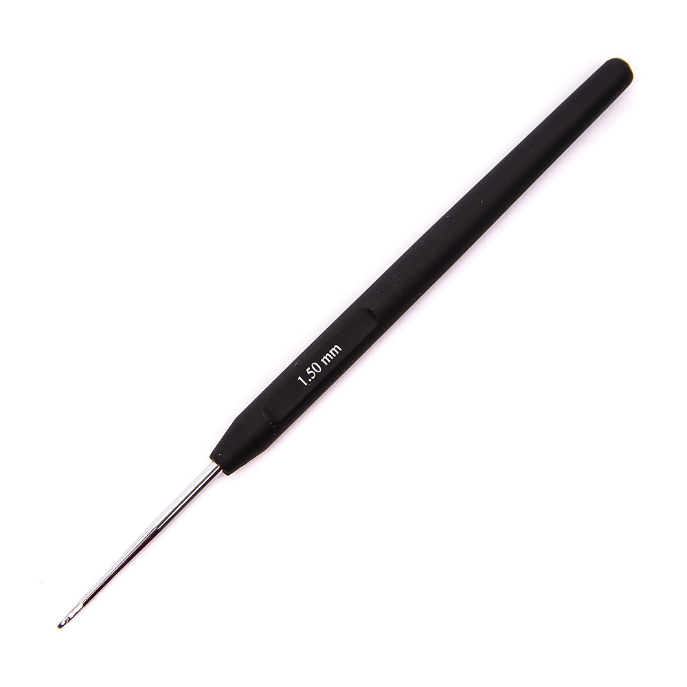 KnitPro Steel Gold Tip Soft-Handle Crochet Hook