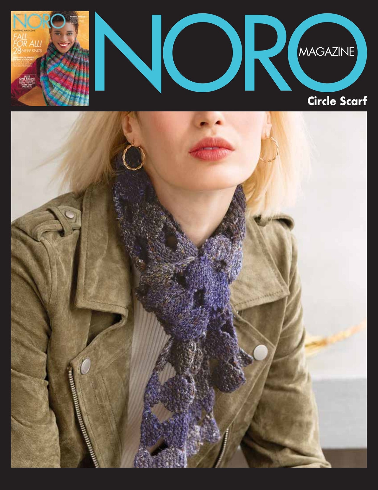 Noro Circle Scarf Crochet Pattern