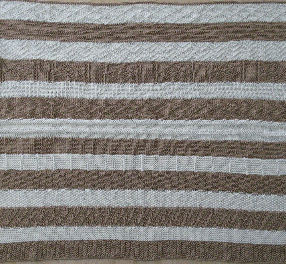 Sampler Stripes Baby Blanket