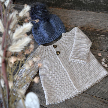 Jules Cardigan and Hat  P192