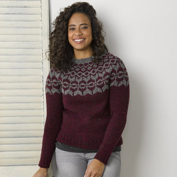 Tahki Yarns Lavina Pullover Knitting Pattern