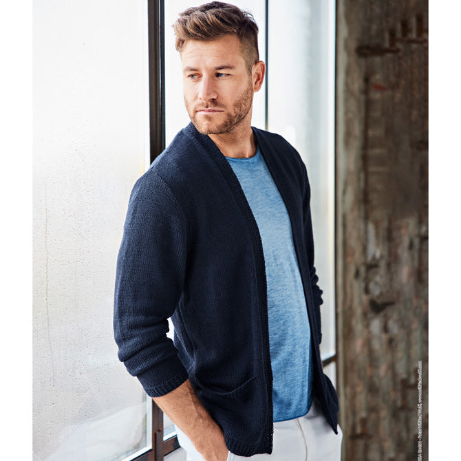 Lana Grossa M Jacket Cardigan Knitting Pattern