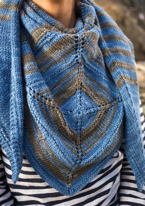 Madlen Shawl Wrap Knitting Pattern