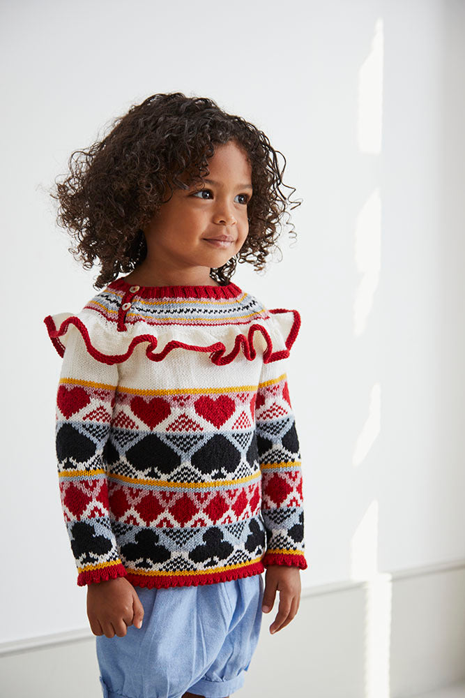 MillaMia Alice Frill Jumper Knitting Pattern