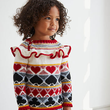 MillaMia Alice Frill Jumper Knitting Pattern