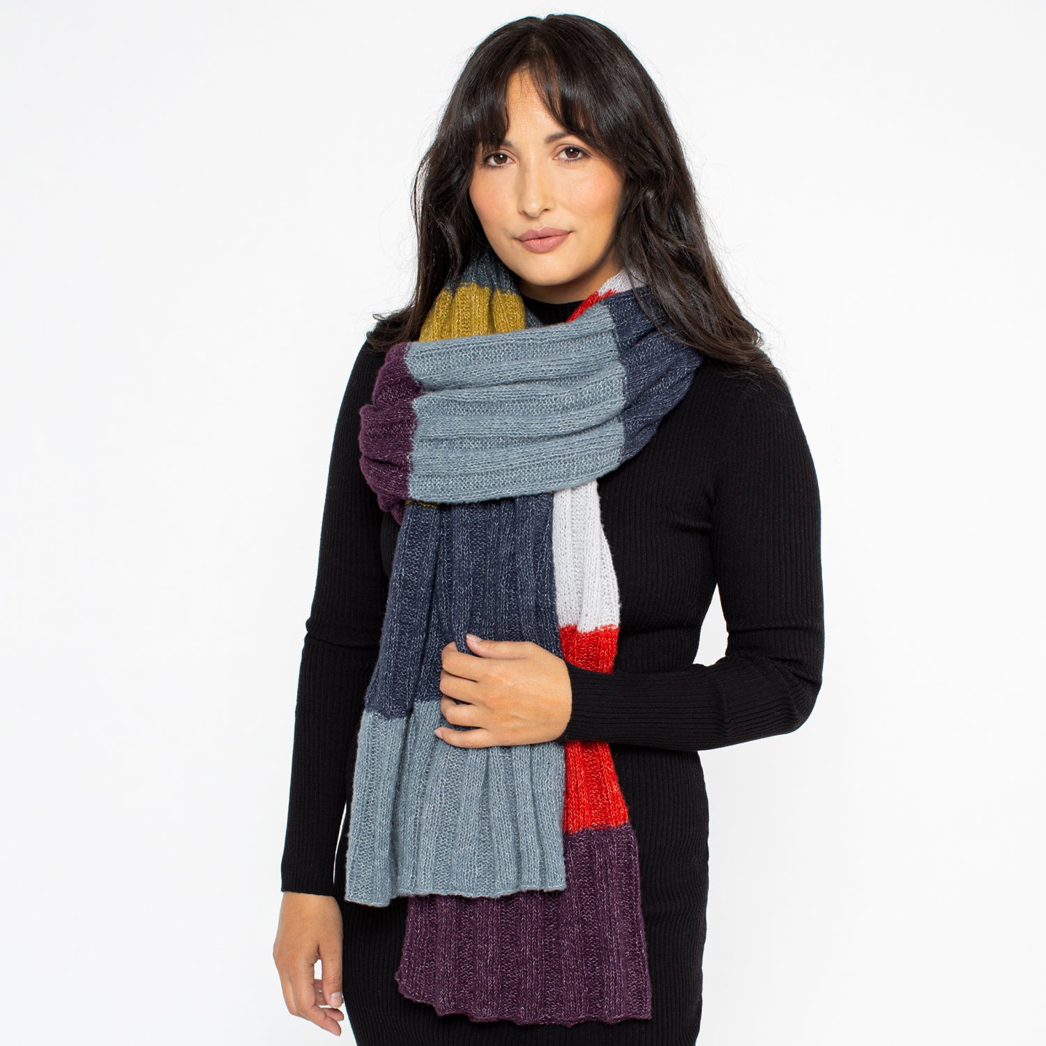 Shibui Knits CHROMA Scarf Knitting Pattern