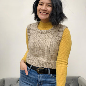 Knitted Sweater Vest