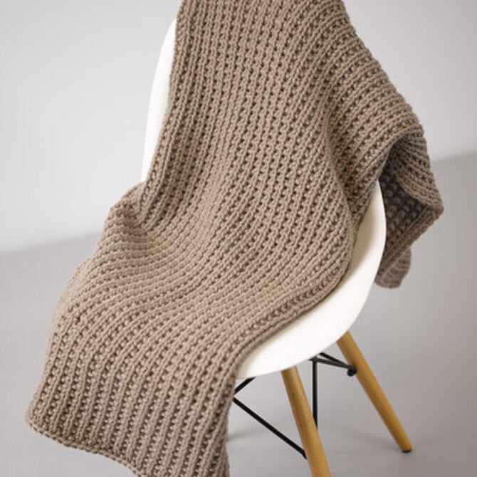 Valley Yarns Tavares Blanket Knitting Pattern