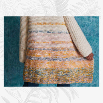 Willow & Lark Sunset Oversized Cardigan Knitting Pattern