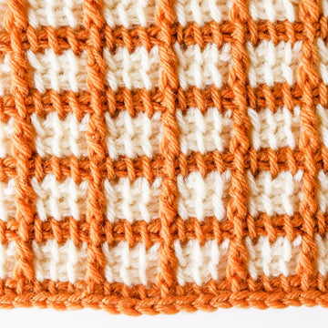 Tunisian Holiday Sampler Blanket