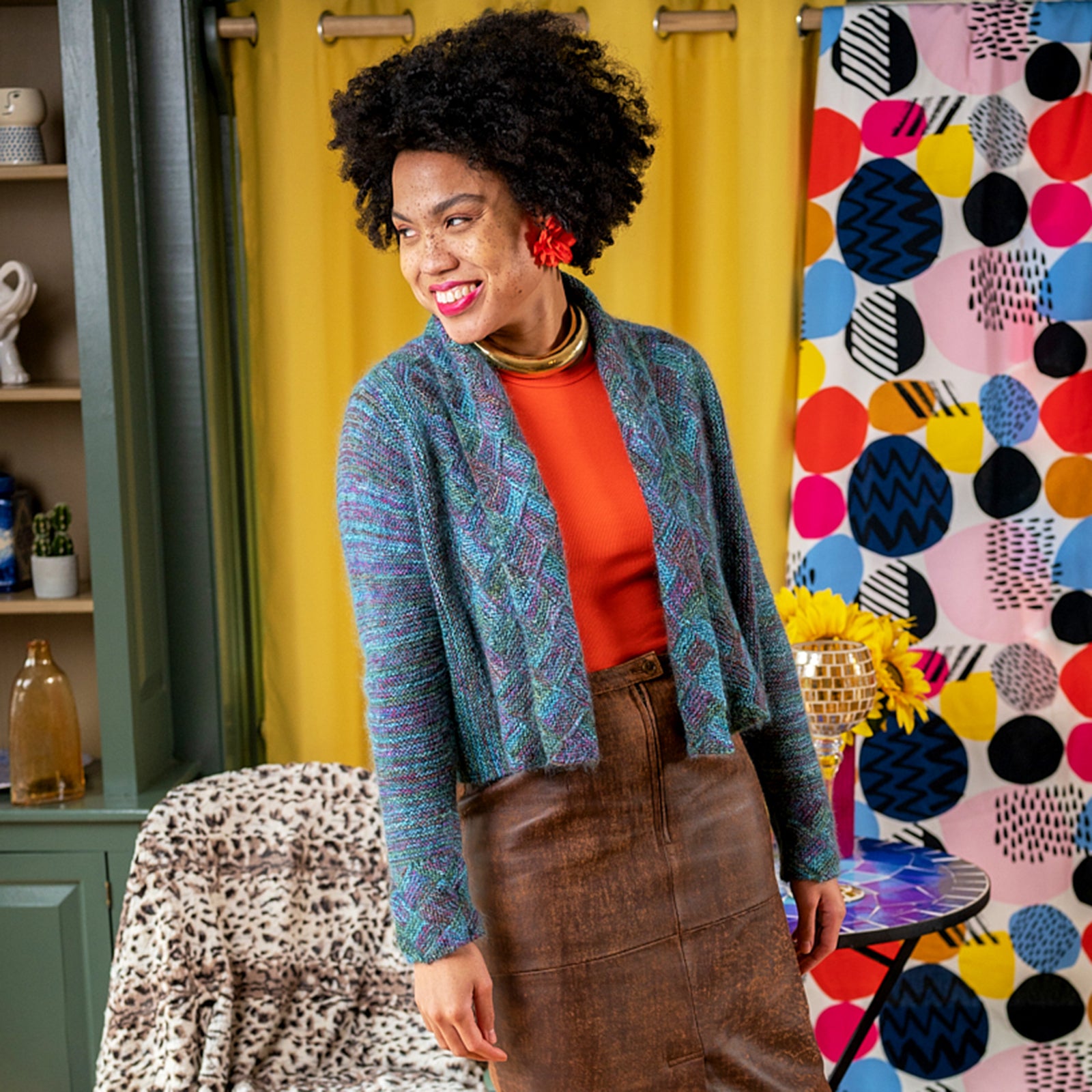Berroco Archaos Cardigan Knitting Pattern