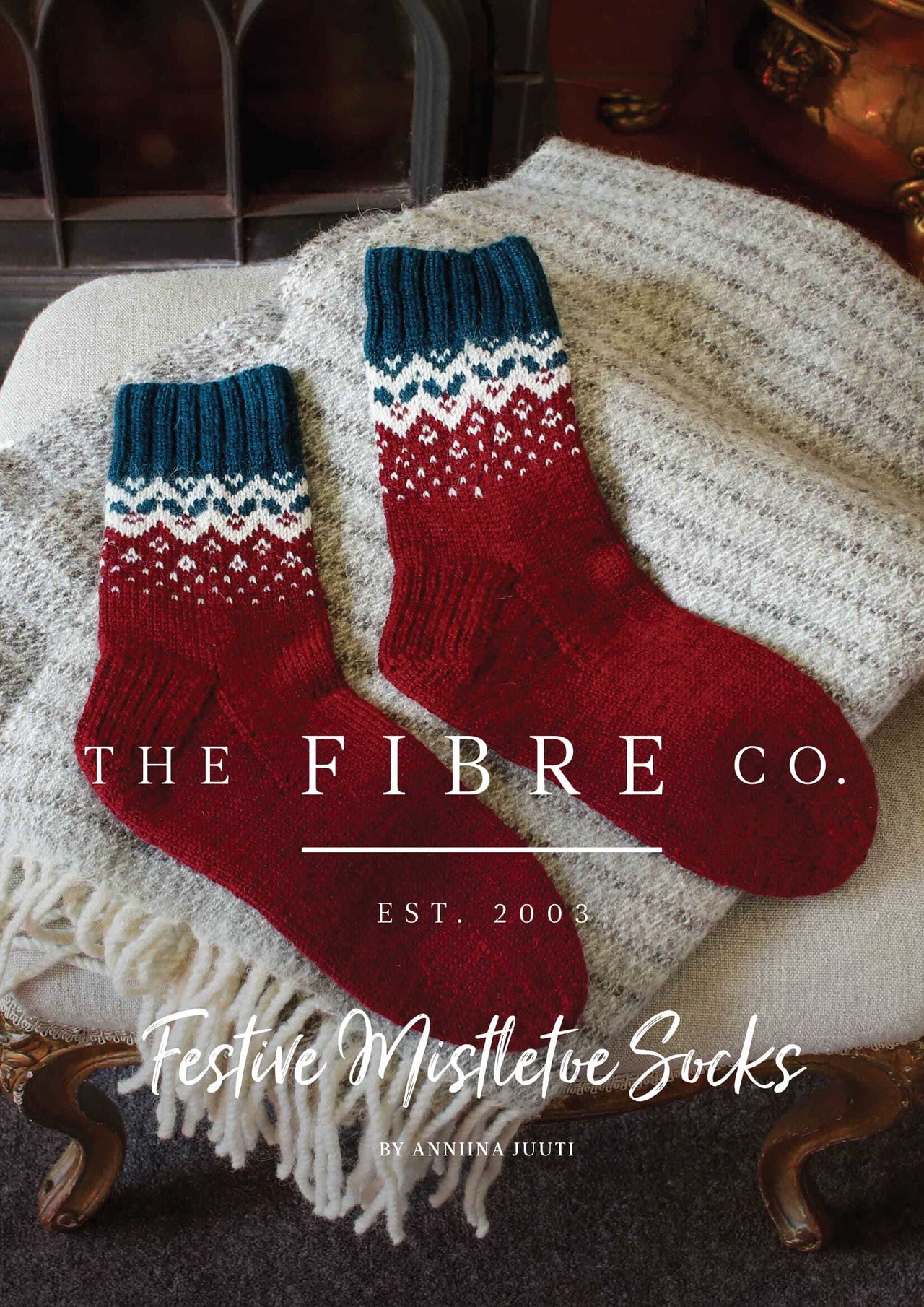 The Fibre Co. Festive Mistletoe Socks PDF