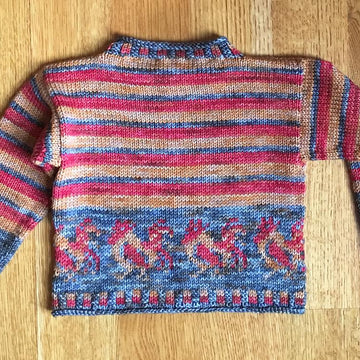 Galletto Year of the Rooster Child's Pullover