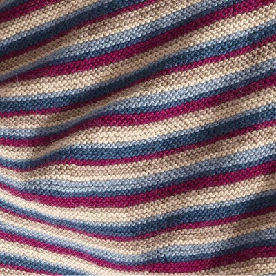 Valley Yarns Beach Rose Blanket Knitting Pattern