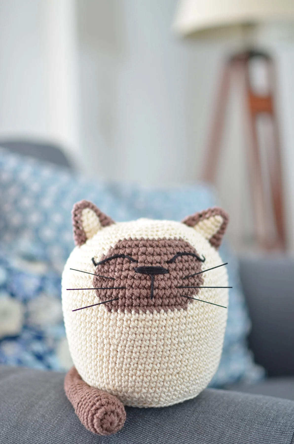 Cat Door Stopper Accessory Crochet Pattern